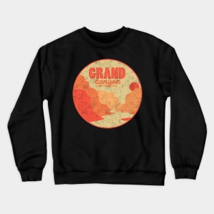 Grand Canyon National Park distressed Crewneck Sweatshirt